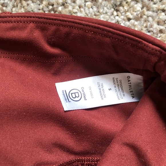 Athleta Rainer Tight in Rust - Picture 9 of 9